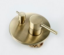 Настенный встраиваемый комплект для ванны KorDi KD 19290-D6 Brushed Gold